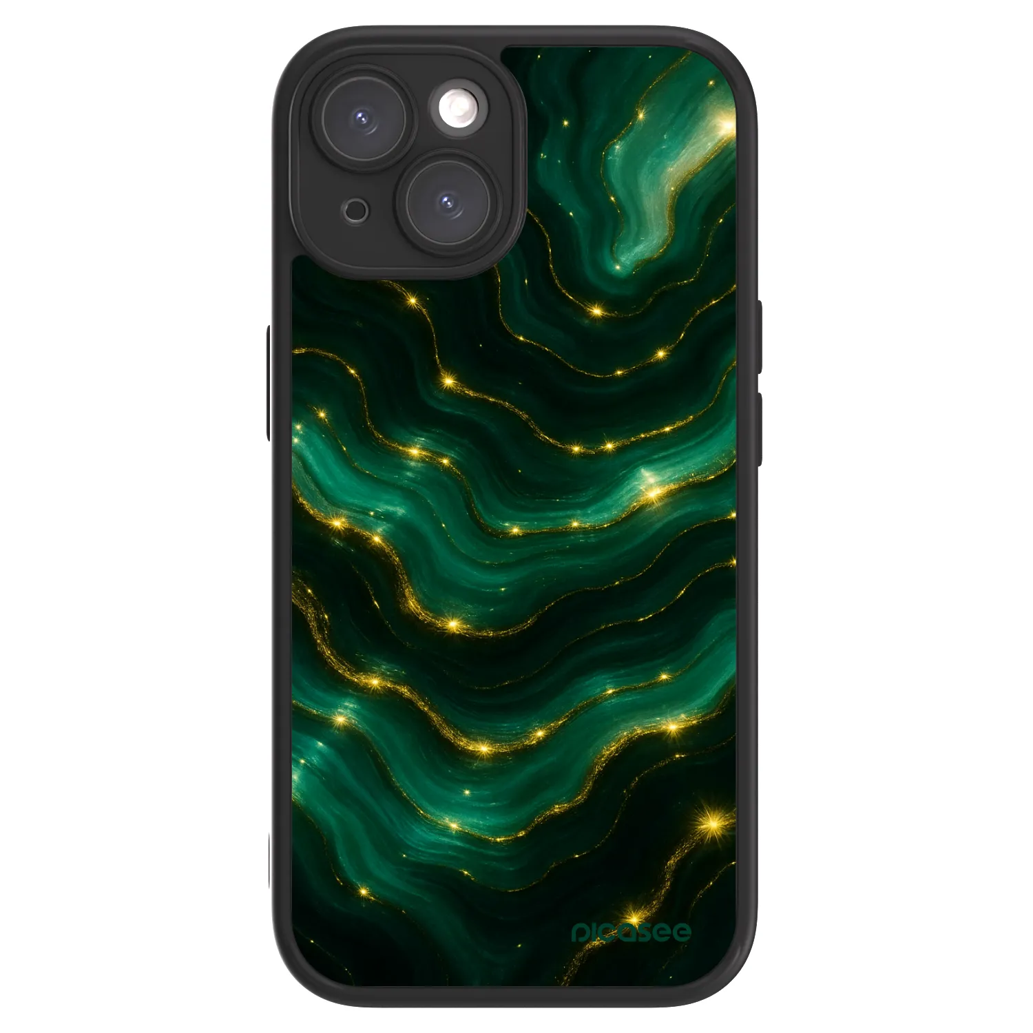 Picasee ULTIMATE CASE Apple iPhone 15 - készülékre - Emerald