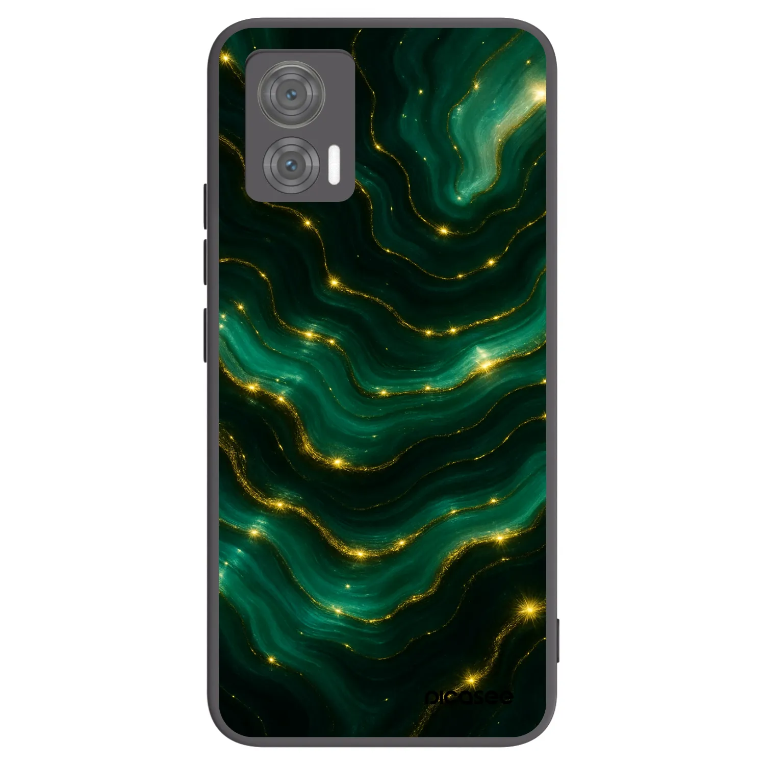 Picasee fekete szilikon tok az alábbi mobiltelefonokra Motorola Edge 30 Neo - Emerald