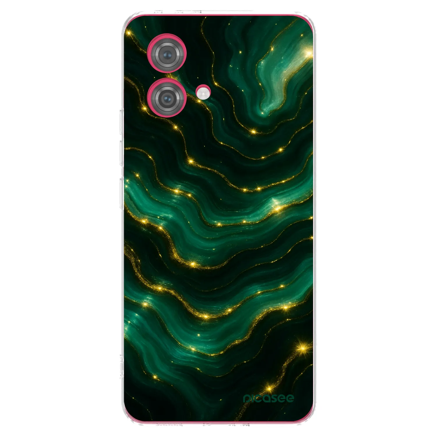 Picasee átlátszó szilikon tok az alábbi mobiltelefonokra Motorola Moto G84 5G - Emerald