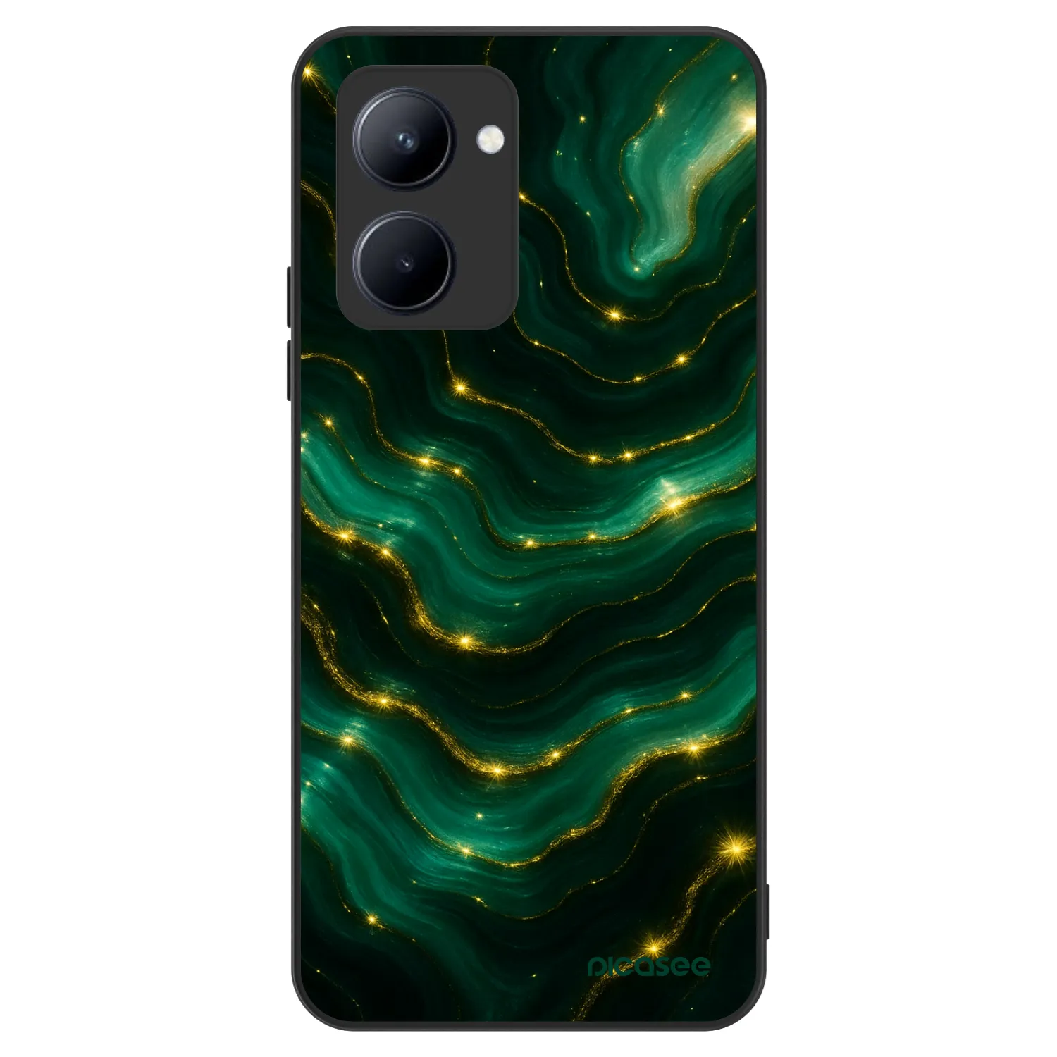 Picasee ULTIMATE CASE Realme C33 (2023) - készülékre - Emerald