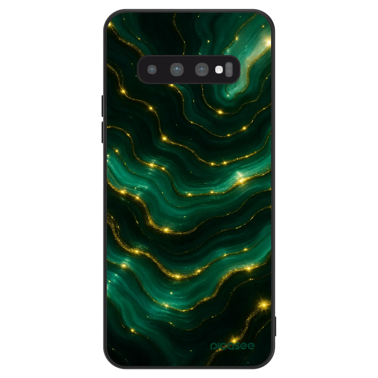 Picasee ULTIMATE CASE Samsung Galaxy S10 Plus G975 - készülékre - Emerald