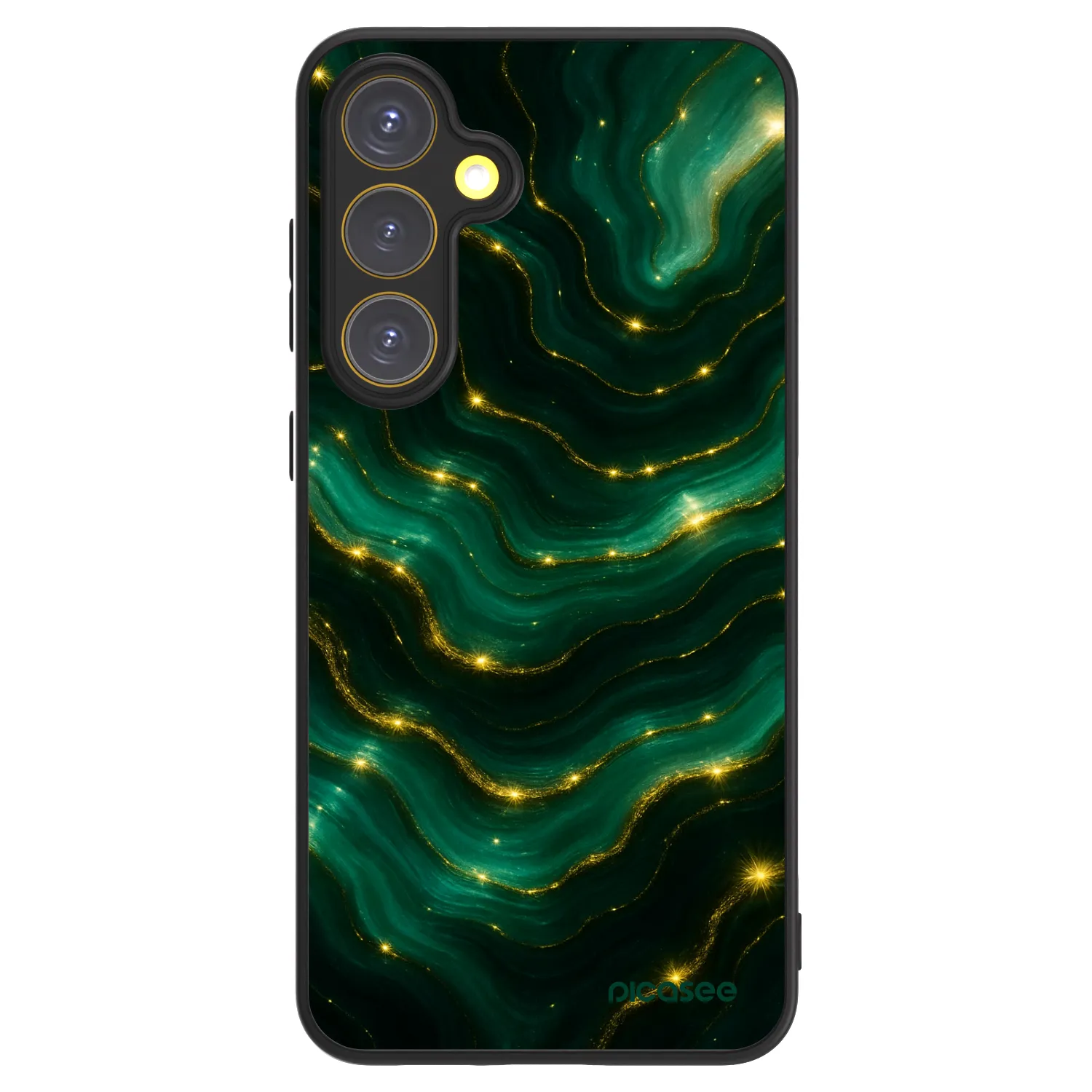 Picasee ULTIMATE CASE PowerShare Samsung Galaxy S24 FE S721B - készülékre - Emerald