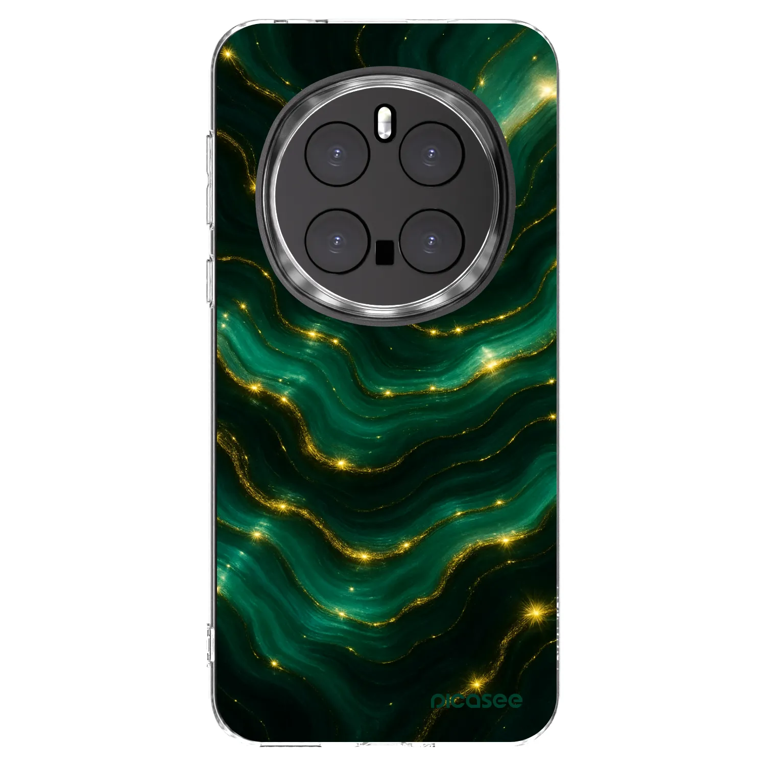 Picasee átlátszó szilikon tok az alábbi mobiltelefonokra Honor Magic7 Pro 5G - Emerald