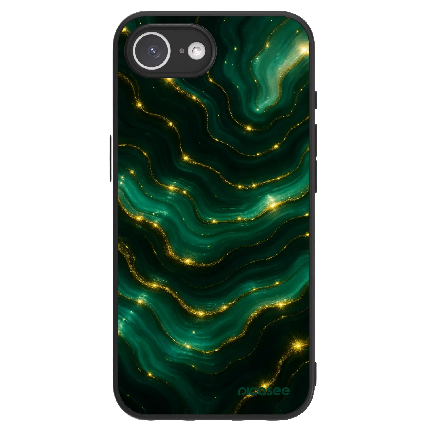 Picasee ULTIMATE CASE MagSafe Apple iPhone 16e - készülékre - Emerald