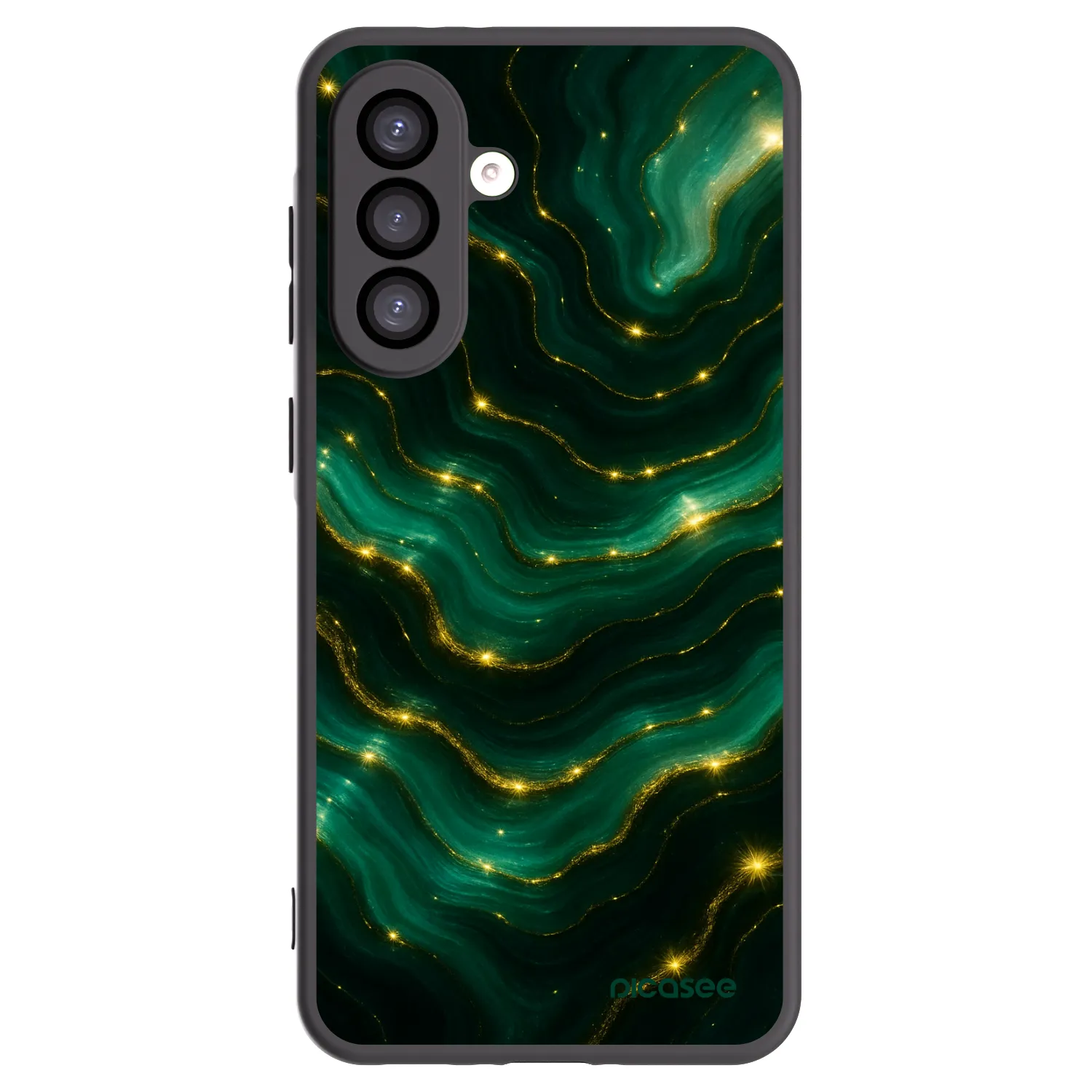 Picasee fekete szilikon tok az alábbi mobiltelefonokra Samsung Galaxy A26 5G A266B - Emerald