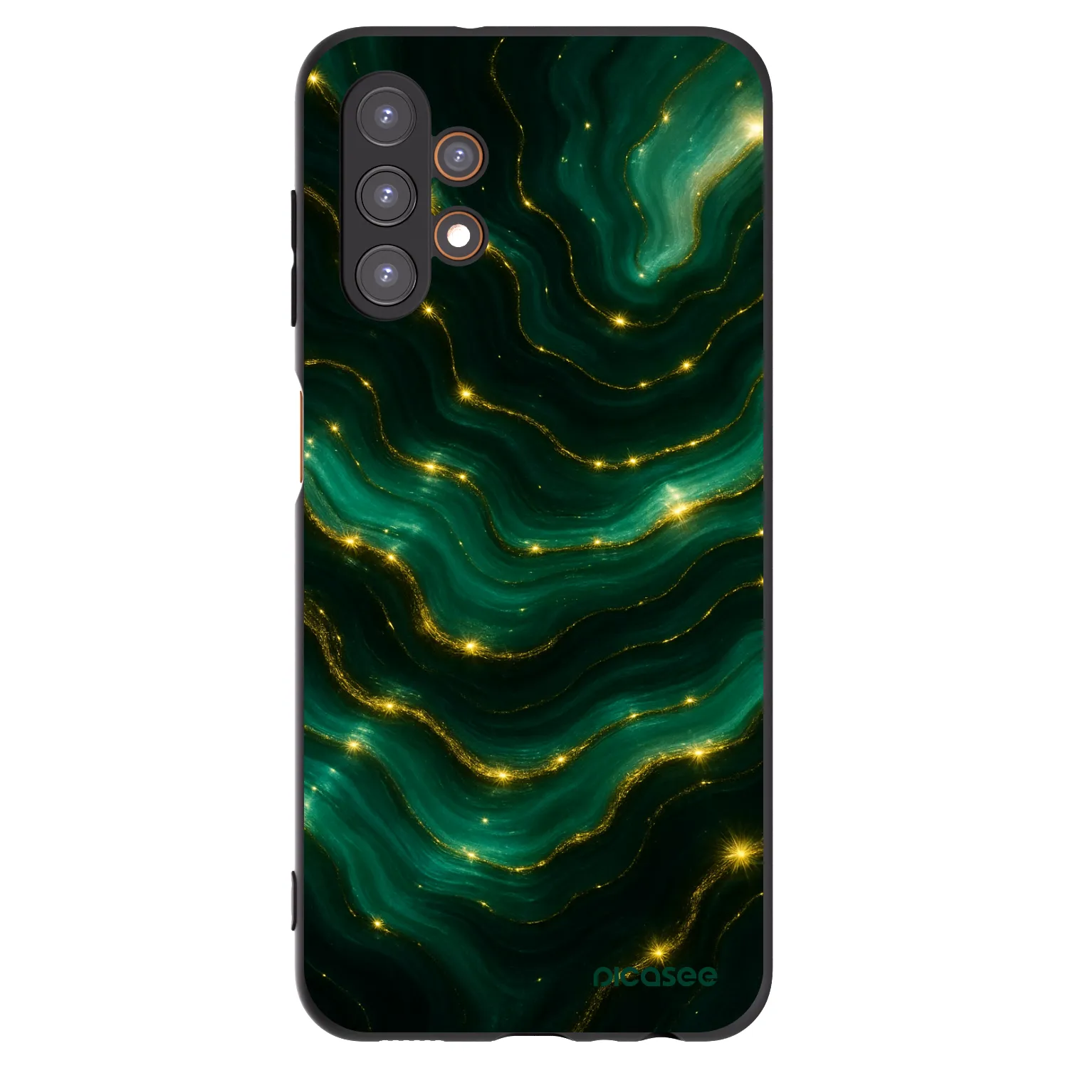 Picasee fekete szilikon tok az alábbi mobiltelefonokra Samsung Galaxy A13 5G - Emerald