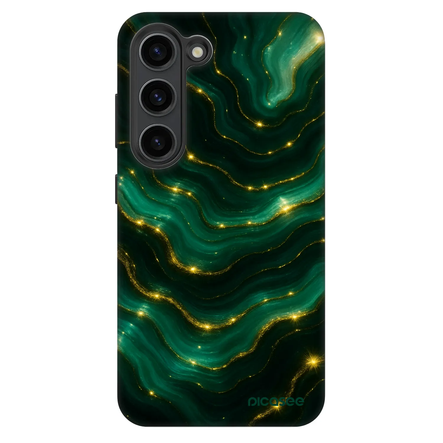 Picasee Fashion Case Samsung Galaxy S23 5G - Emerald