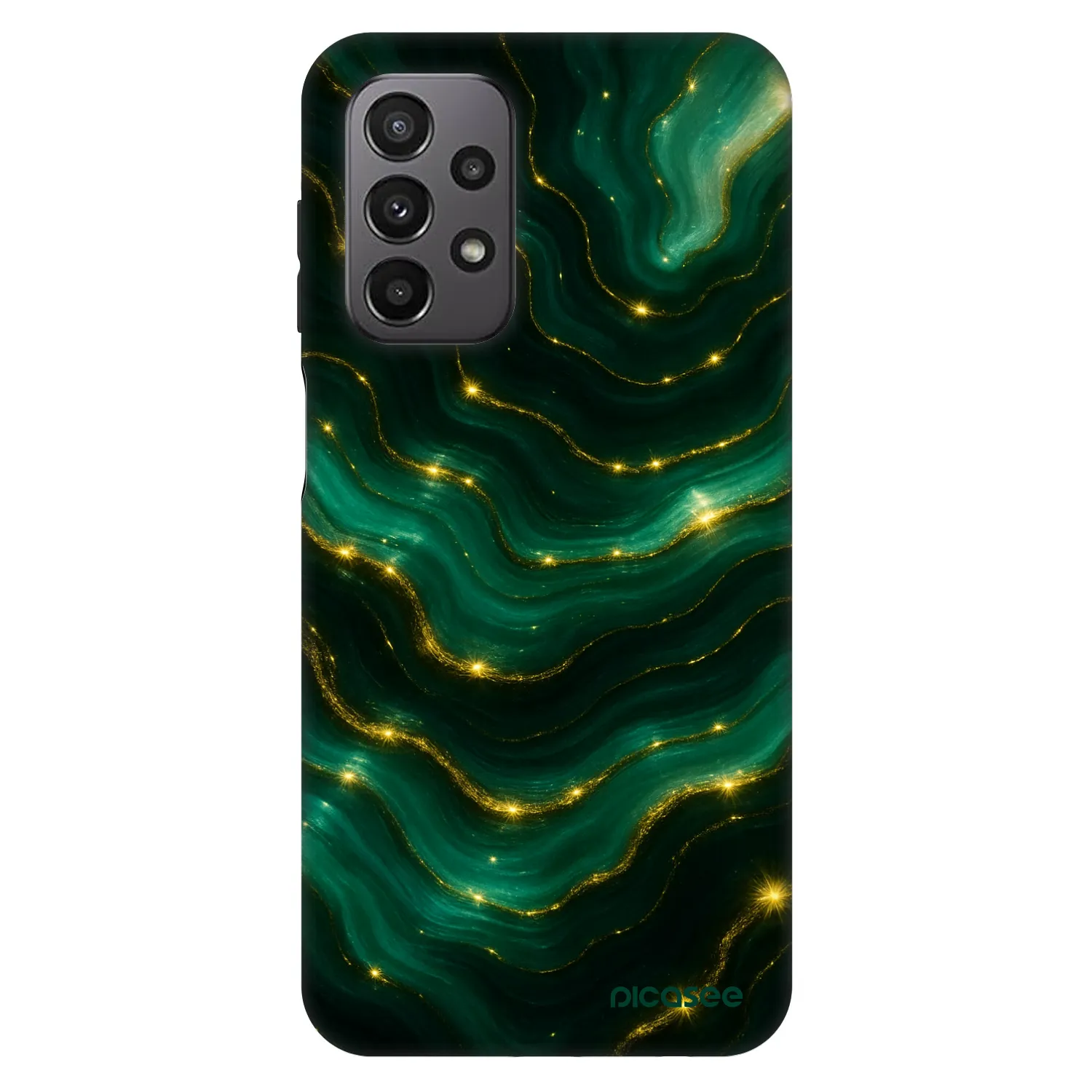 Picasee Fashion Case Samsung Galaxy A23 A235F 4G - Emerald