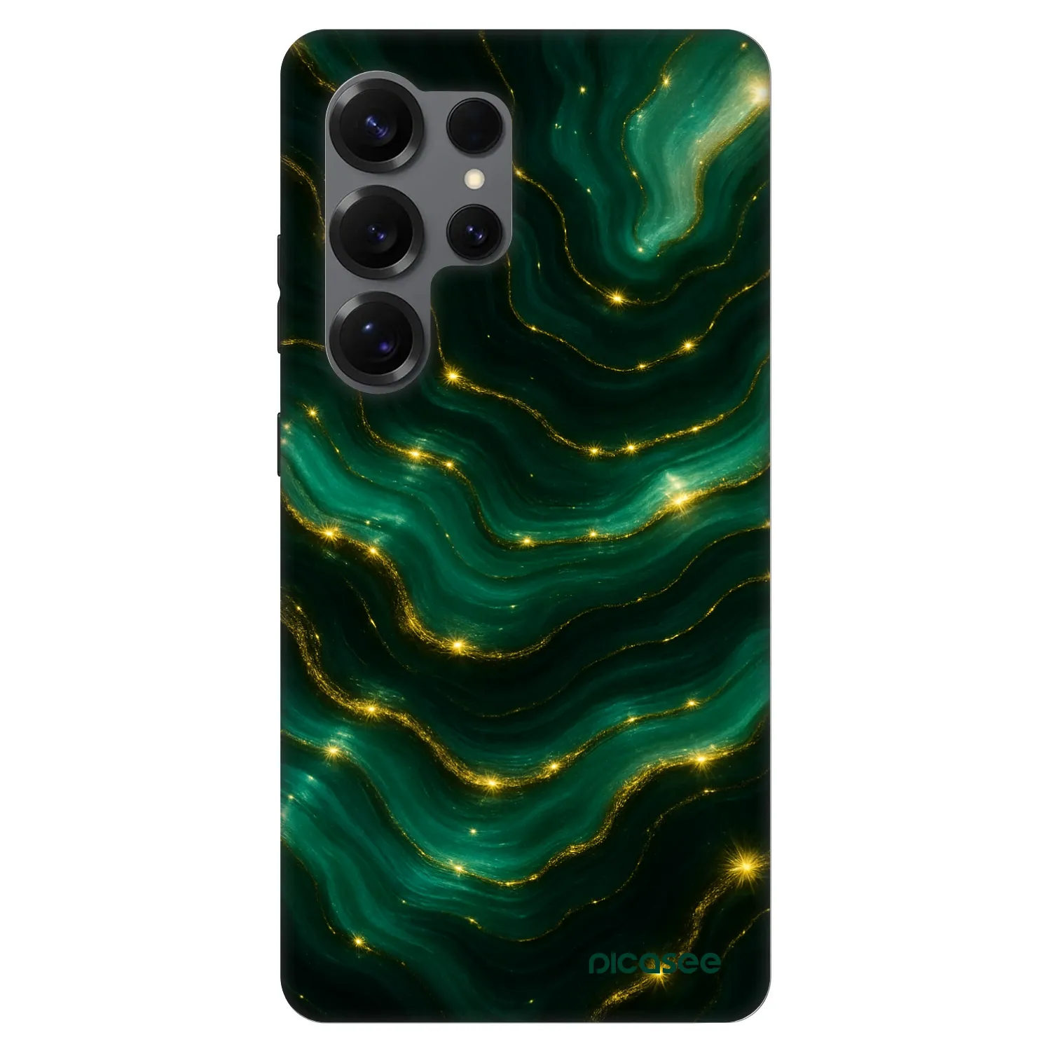 Picasee Fashion Case PowerShare pro Samsung Galaxy S25 Ultra 5G - Emerald