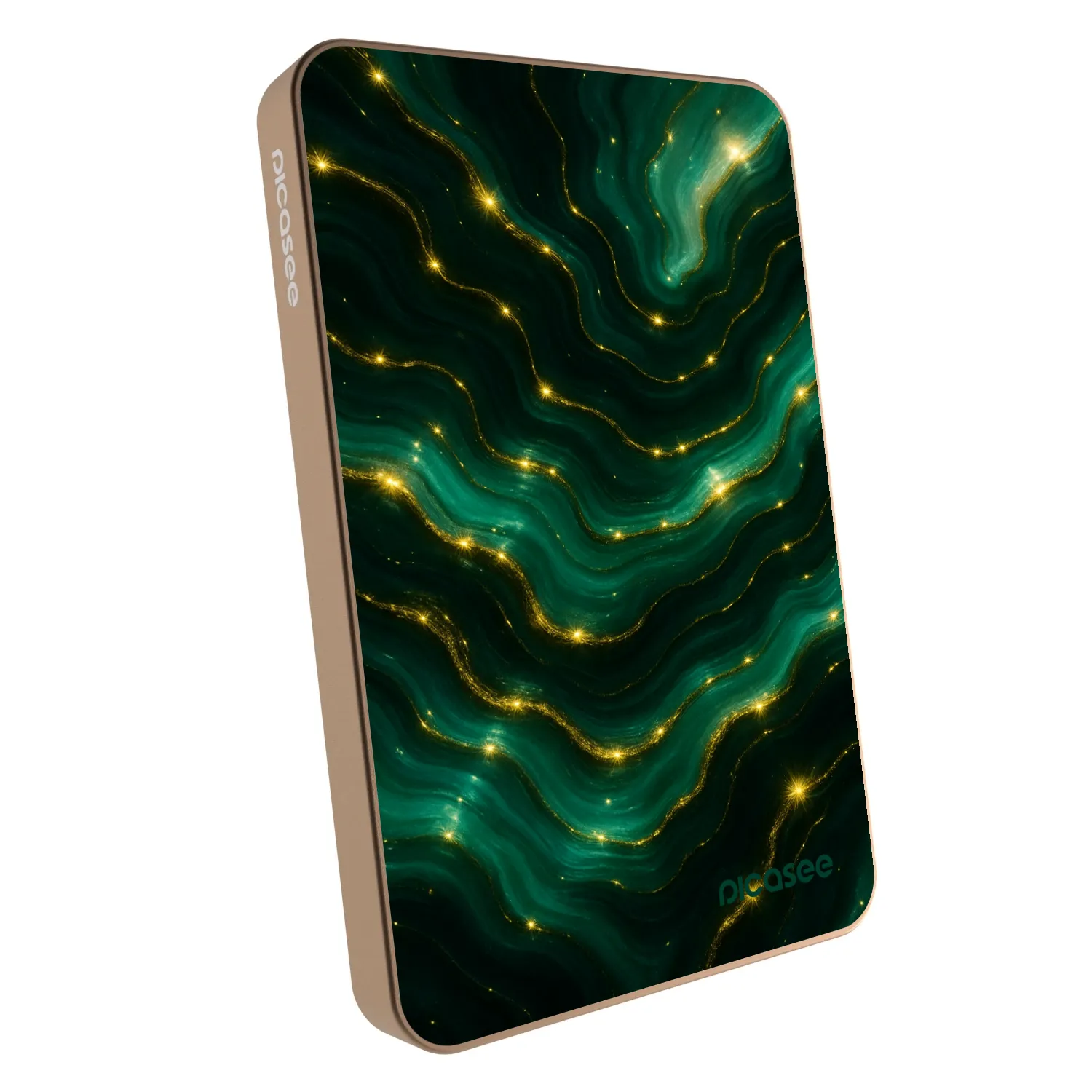 Picasee Powerbank MagSafe 5 000 mAh Aranysárga - Emerald