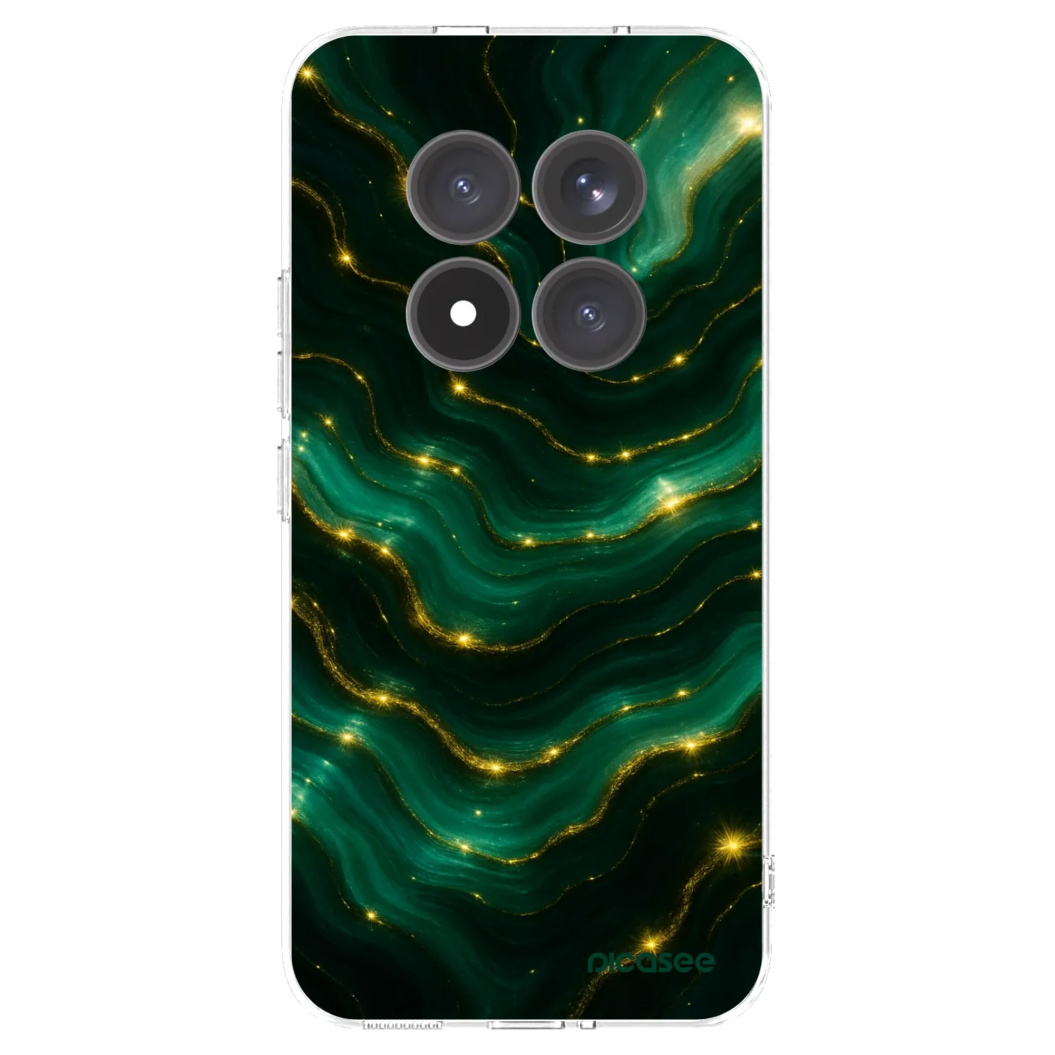 Picasee átlátszó szilikon tok az alábbi mobiltelefonokra Xiaomi Redmi Note 15 Pro+ - Emerald