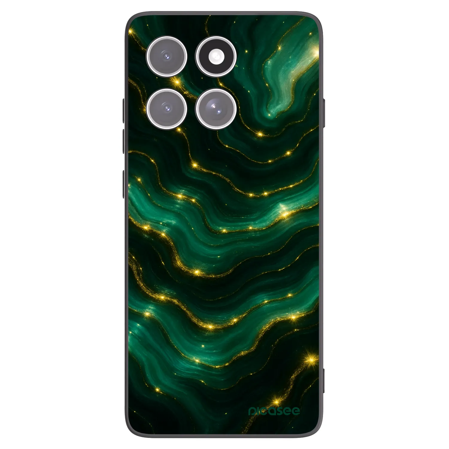 Picasee fekete szilikon tok az alábbi mobiltelefonokra Motorola Edge 60 Fusion - Emerald