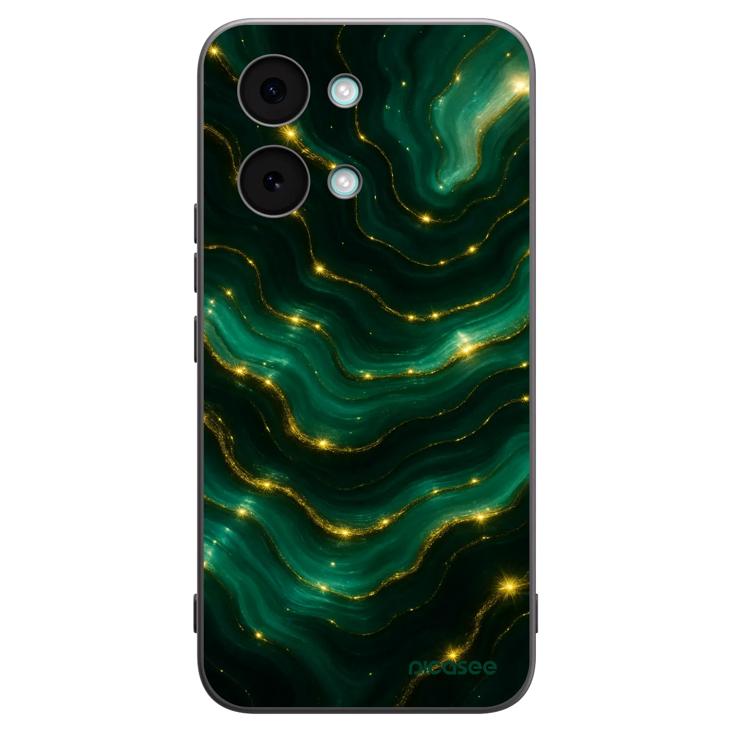 Picasee fekete szilikon tok az alábbi mobiltelefonokra Xiaomi Poco X8 Pro Max - Emerald