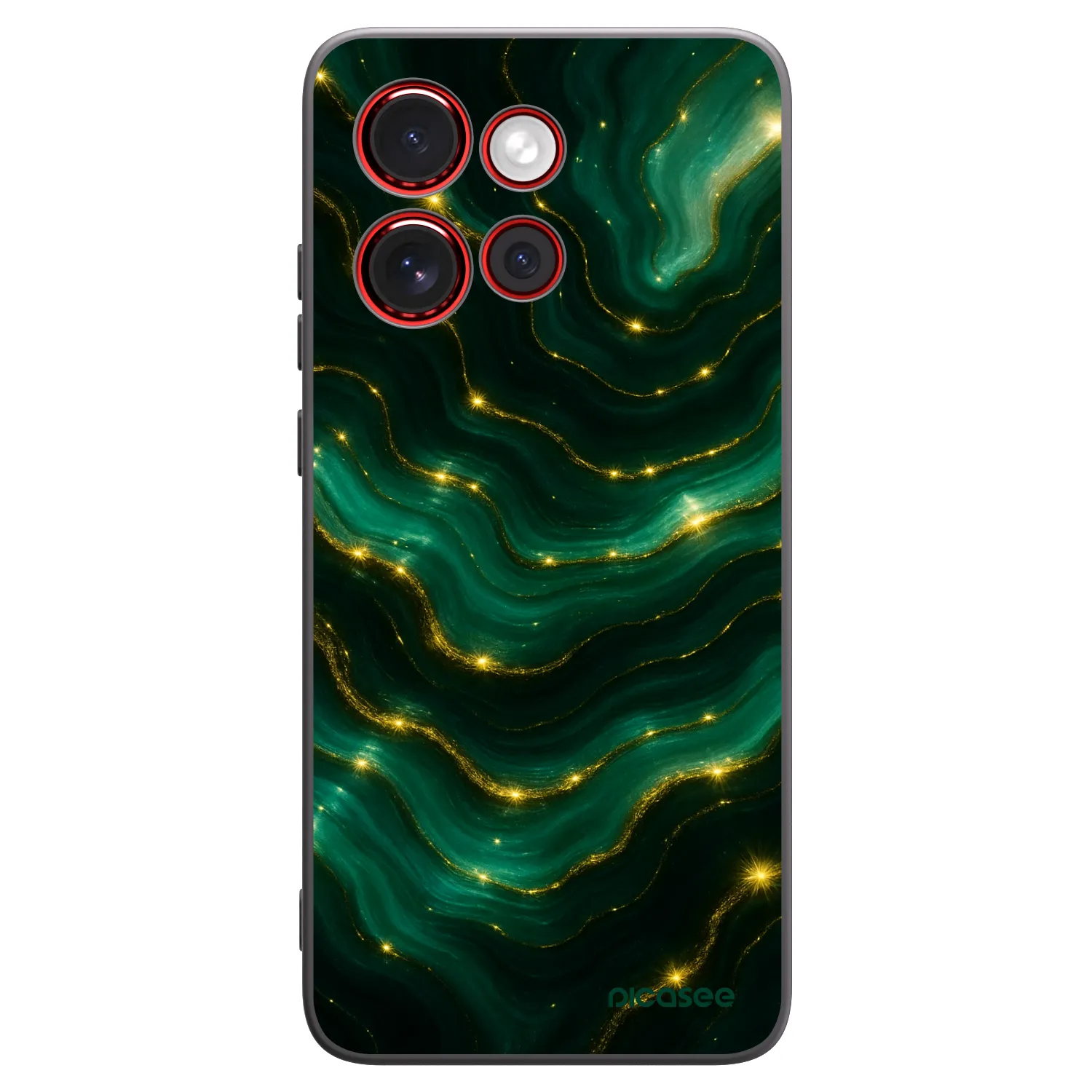 Picasee fekete szilikon tok az alábbi mobiltelefonokra Motorola Edge 60 Neo 5G - Emerald