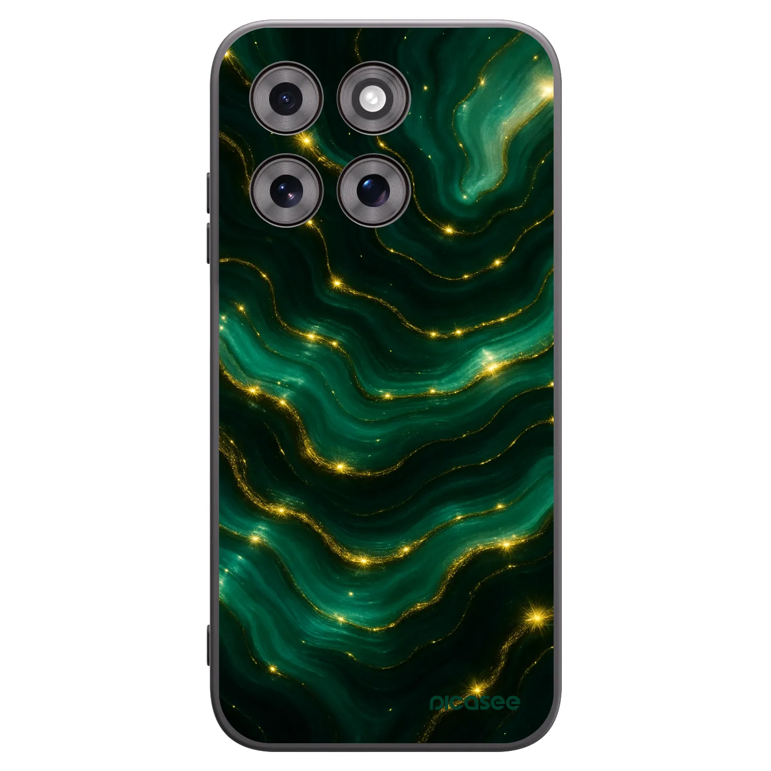 Picasee fekete szilikon tok az alábbi mobiltelefonokra Motorola Moto G77 - Emerald