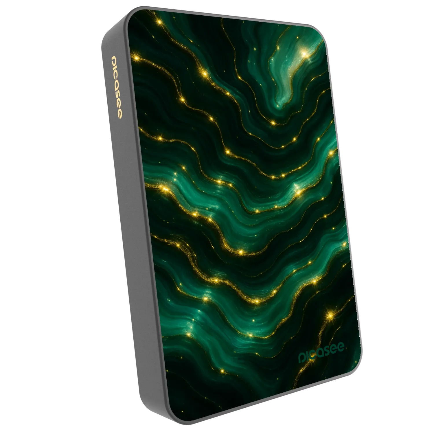 Picasee Powerbank MagSafe 10 000 mAh Szürke - Emerald