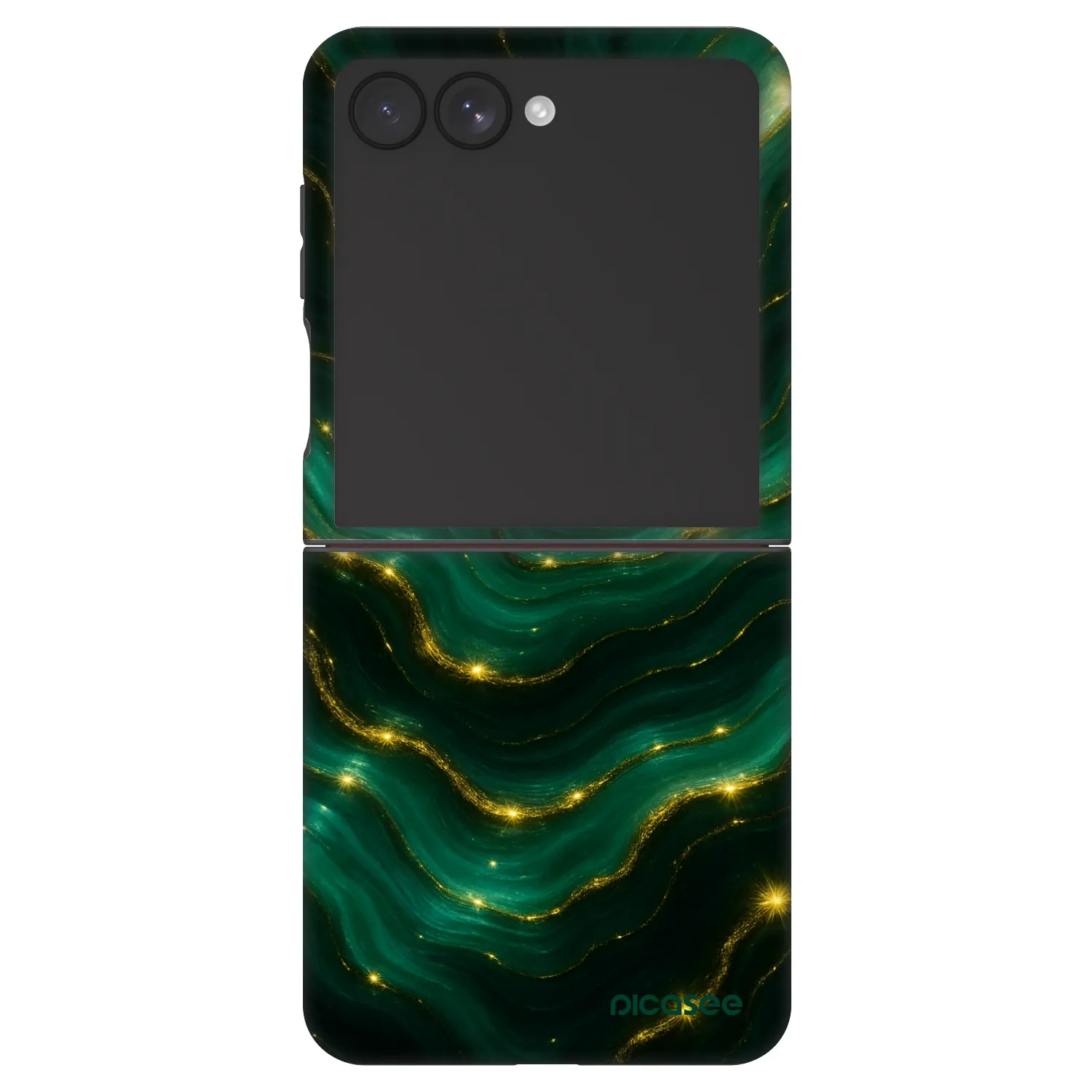 Picasee Fashion Case Samsung Galaxy Z Flip7 5G - Emerald