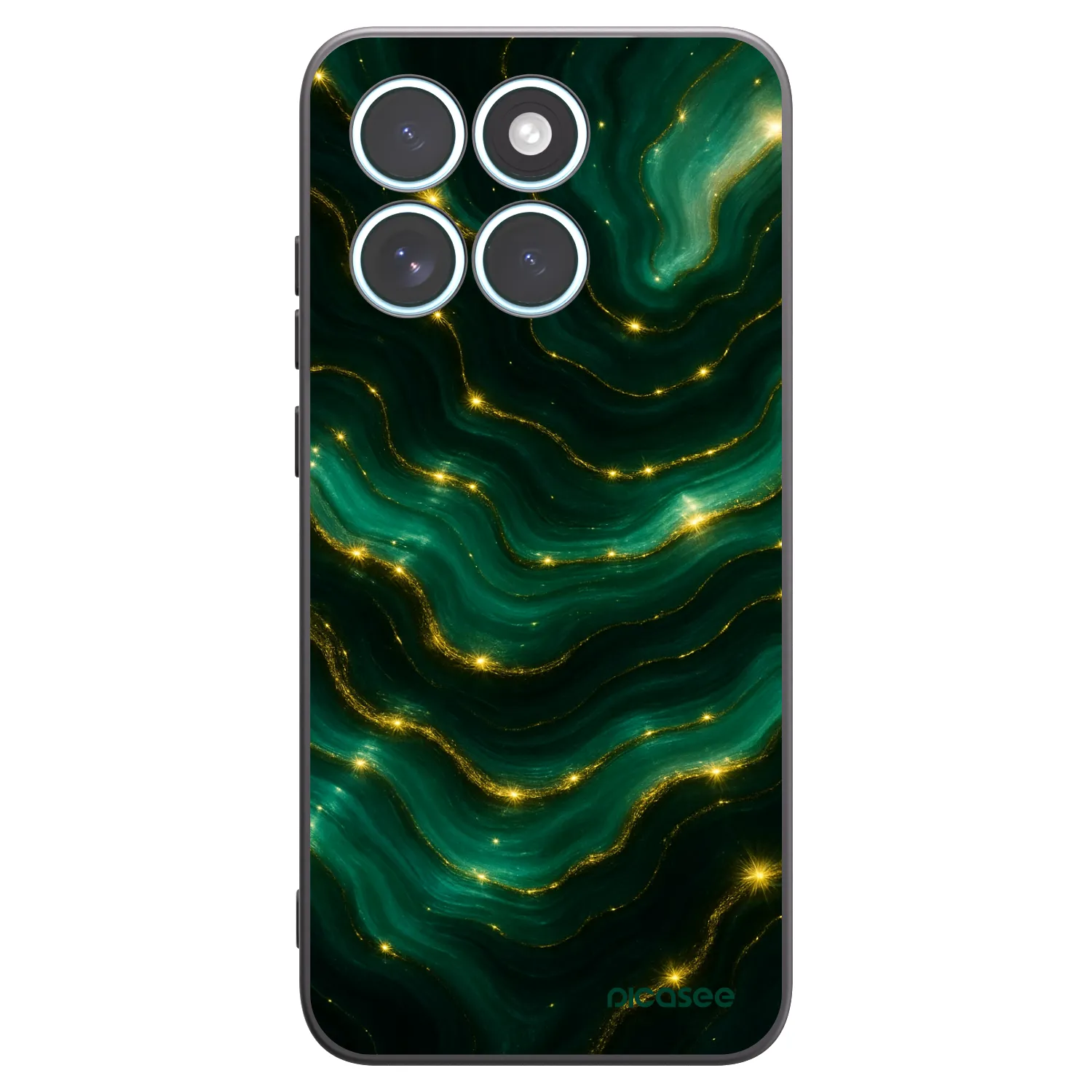 Picasee fekete szilikon tok az alábbi mobiltelefonokra Motorola Edge 70 Fusion - Emerald