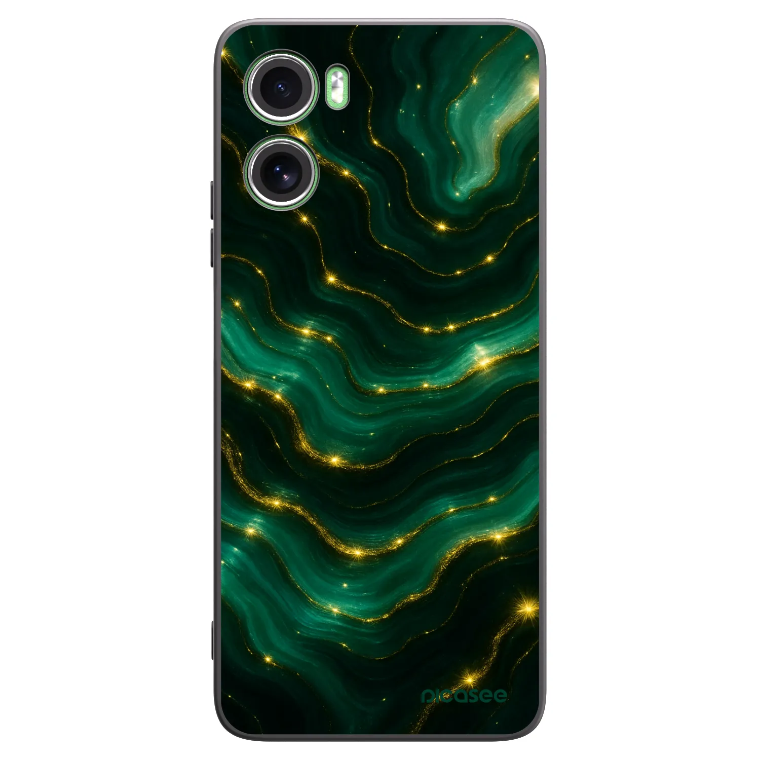 Picasee fekete szilikon tok az alábbi mobiltelefonokra Motorola Moto G06 - Emerald