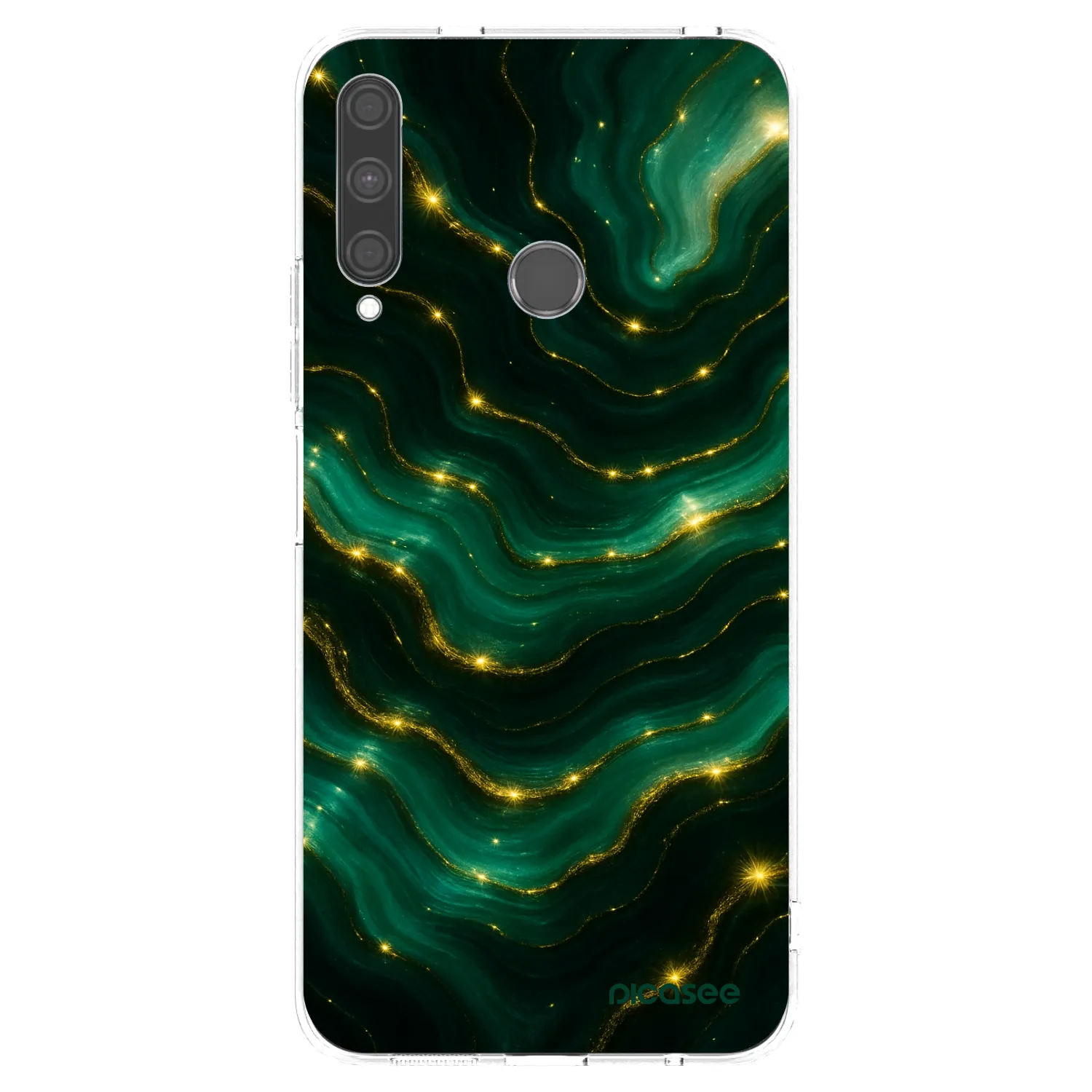 Picasee átlátszó szilikon tok az alábbi mobiltelefonokra Huawei P40 Lite E - Emerald