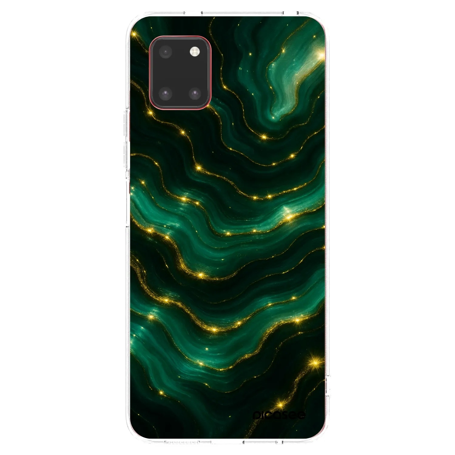 Picasee átlátszó szilikon tok az alábbi mobiltelefonokra Samsung Galaxy Note 10 Lite N770F - Emerald