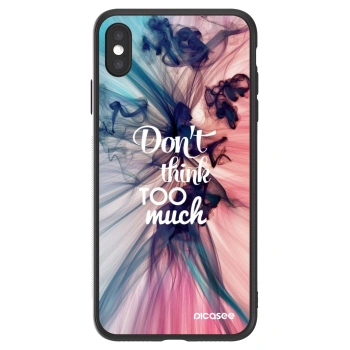Picasee ULTIMATE CASE Apple iPhone XS Max - készülékre - Don't think TOO much