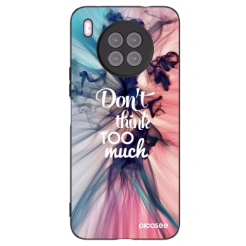 Picasee fekete szilikon tok az alábbi mobiltelefonokra Huawei Nova 8i - Don't think TOO much