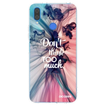 Picasee átlátszó szilikon tok az alábbi mobiltelefonokra Huawei Nova 3i - Don't think TOO much
