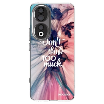 Picasee átlátszó szilikon tok az alábbi mobiltelefonokra Honor 90 5G - Don't think TOO much