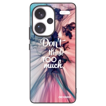 Picasee fekete szilikon tok az alábbi mobiltelefonokra Xiaomi Redmi Note 13 Pro+ 5G - Don't think TOO much