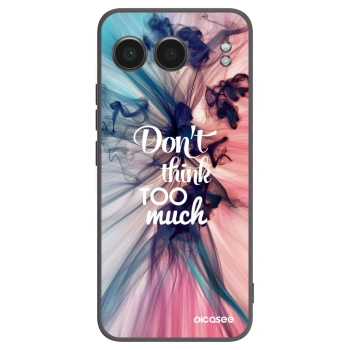 Picasee fekete szilikon tok az alábbi mobiltelefonokra OnePlus Nord 4 - Don't think TOO much