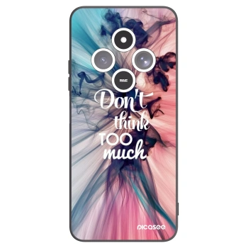 Picasee fekete szilikon tok az alábbi mobiltelefonokra Xiaomi Redmi 14C - Don't think TOO much