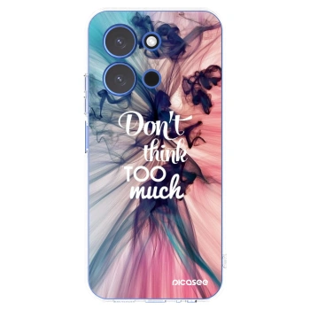 Picasee átlátszó szilikon tok az alábbi mobiltelefonokra Xiaomi Redmi 15C 4G - Don't think TOO much