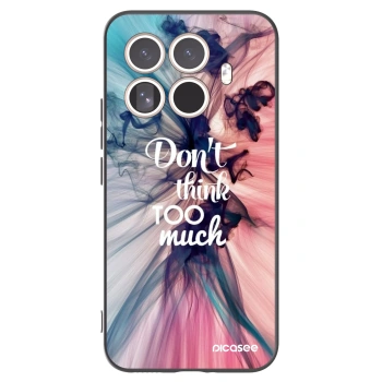 Picasee fekete szilikon tok az alábbi mobiltelefonokra Xiaomi 15T Pro - Don't think TOO much