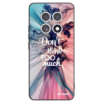 Picasee fekete szilikon tok az alábbi mobiltelefonokra Xiaomi Redmi Note 15 - Don't think TOO much