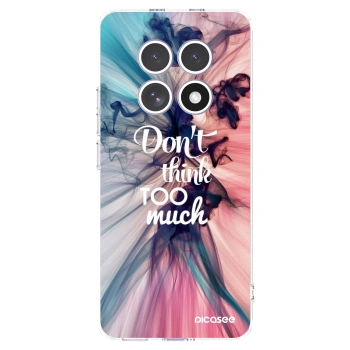 Picasee átlátszó szilikon tok az alábbi mobiltelefonokra Xiaomi Redmi Note 15 - Don't think TOO much