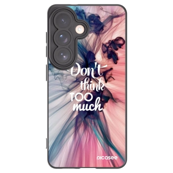 Picasee fekete szilikon tok az alábbi mobiltelefonokra Samsung Galaxy S26 - Don't think TOO much