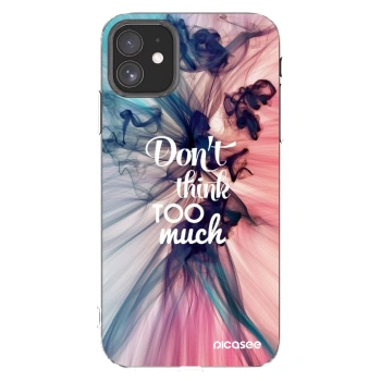 Picasee átlátszó szilikon tok az alábbi mobiltelefonokra Apple iPhone 11 - Don't think TOO much