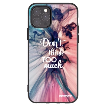 Picasee fekete szilikon tok az alábbi mobiltelefonokra Apple iPhone 11 Pro - Don't think TOO much