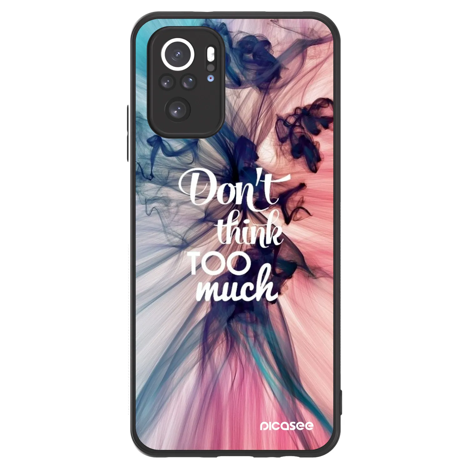 Picasee ULTIMATE CASE Xiaomi Redmi Note 10S - készülékre - Don't think TOO much