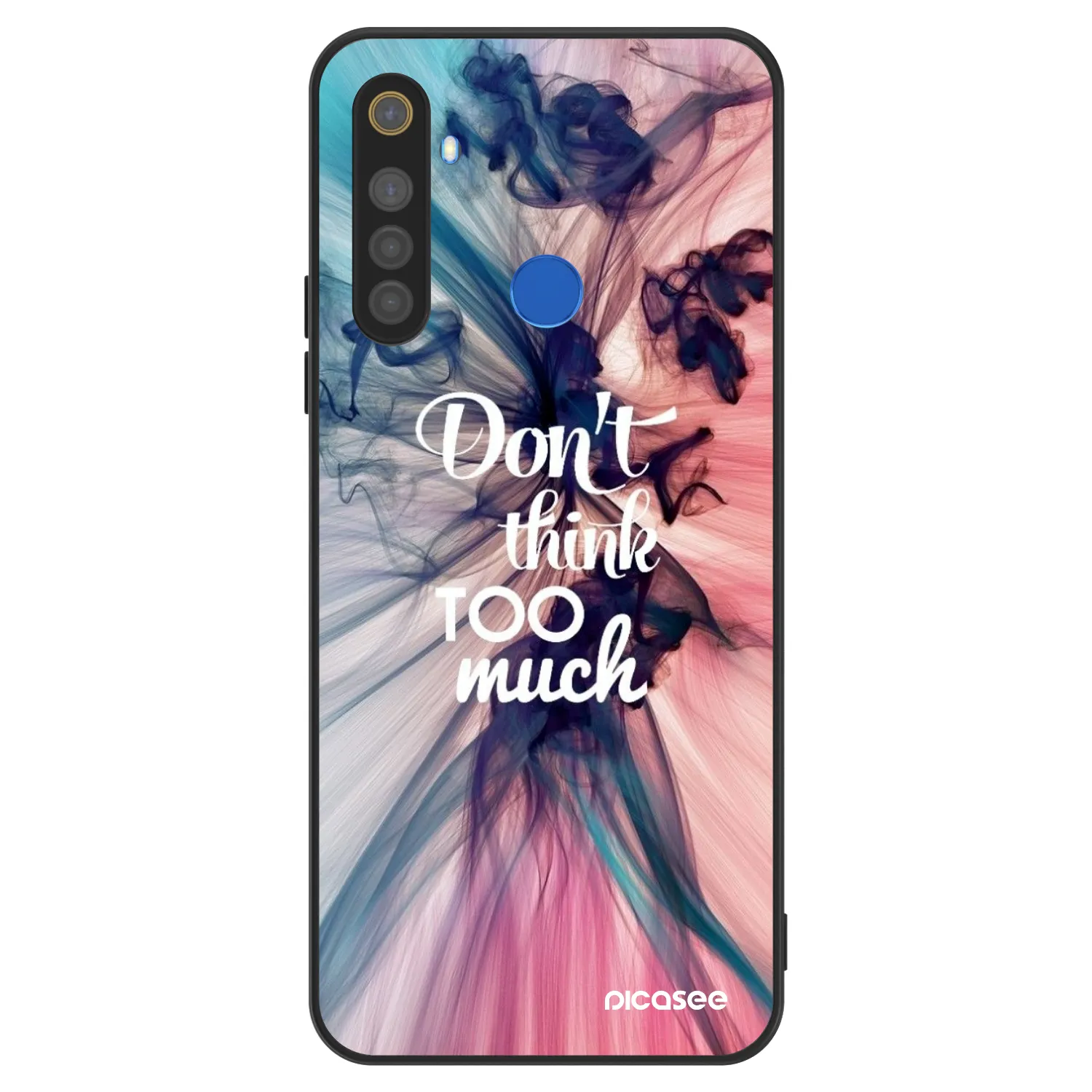 Picasee ULTIMATE CASE Realme 5 - készülékre - Don't think TOO much