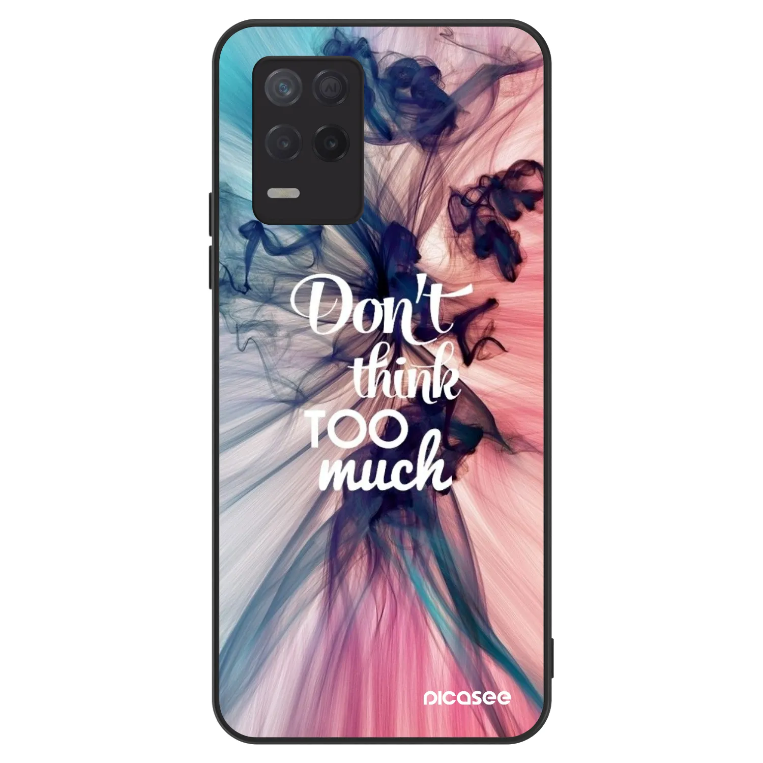 Picasee ULTIMATE CASE Realme 8 5G - készülékre - Don't think TOO much