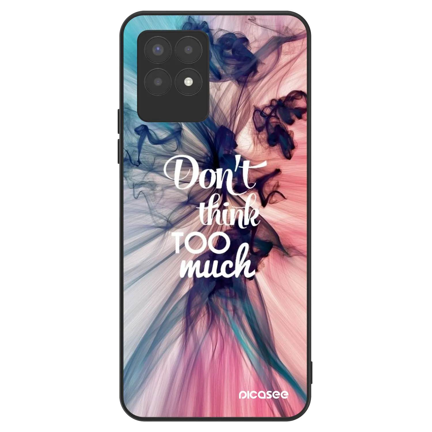 Picasee ULTIMATE CASE Realme 8i - készülékre - Don't think TOO much