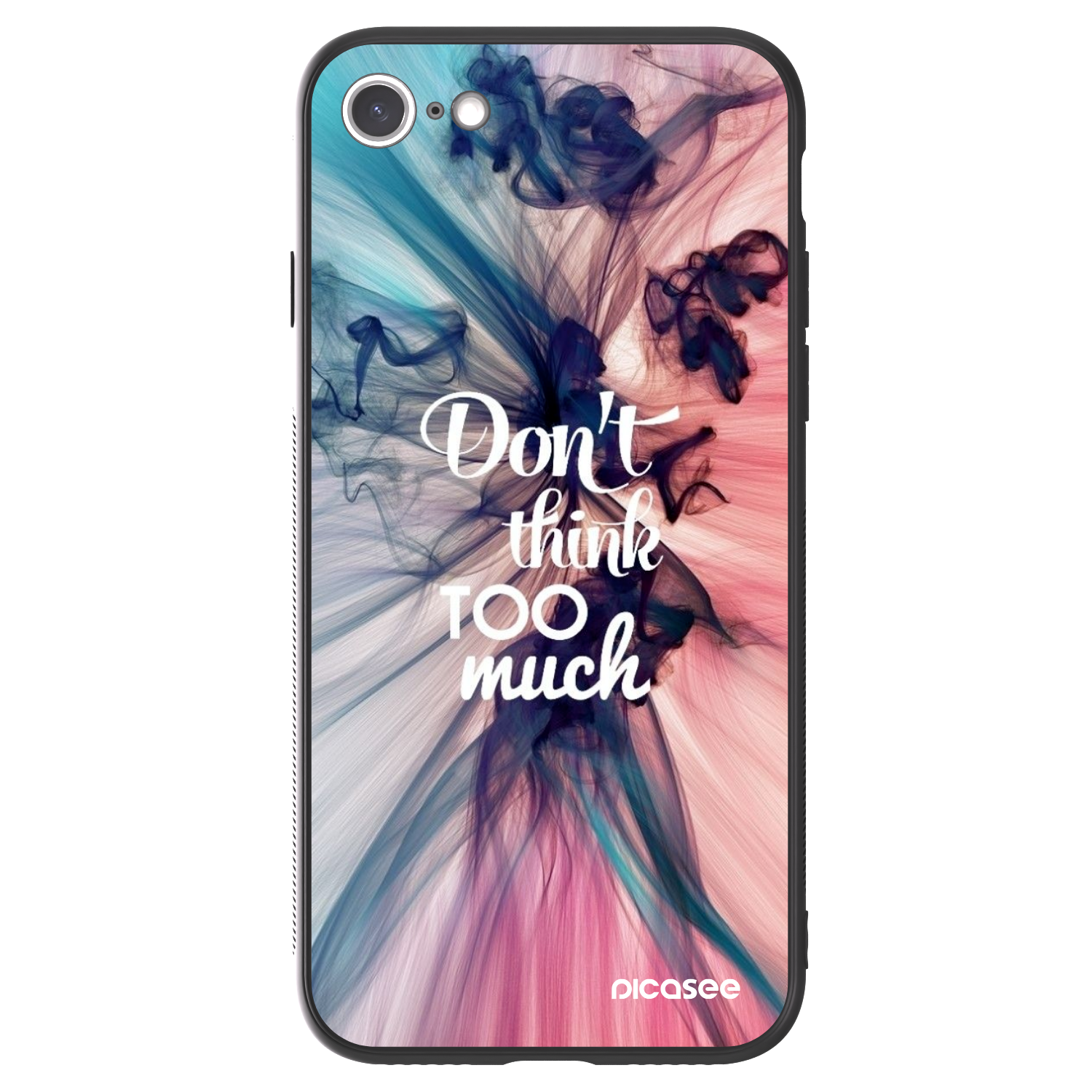 Picasee ULTIMATE CASE Apple iPhone SE 2022 - készülékre - Don't think TOO much