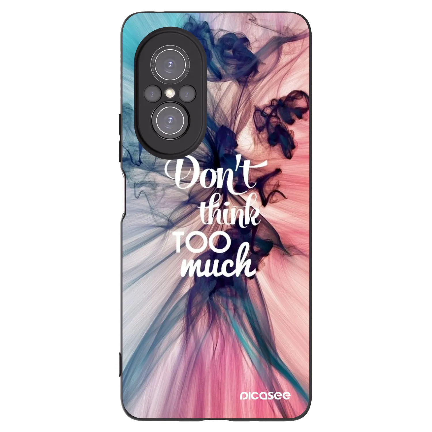 Picasee fekete szilikon tok az alábbi mobiltelefonokra Huawei Nova 9 SE - Don't think TOO much