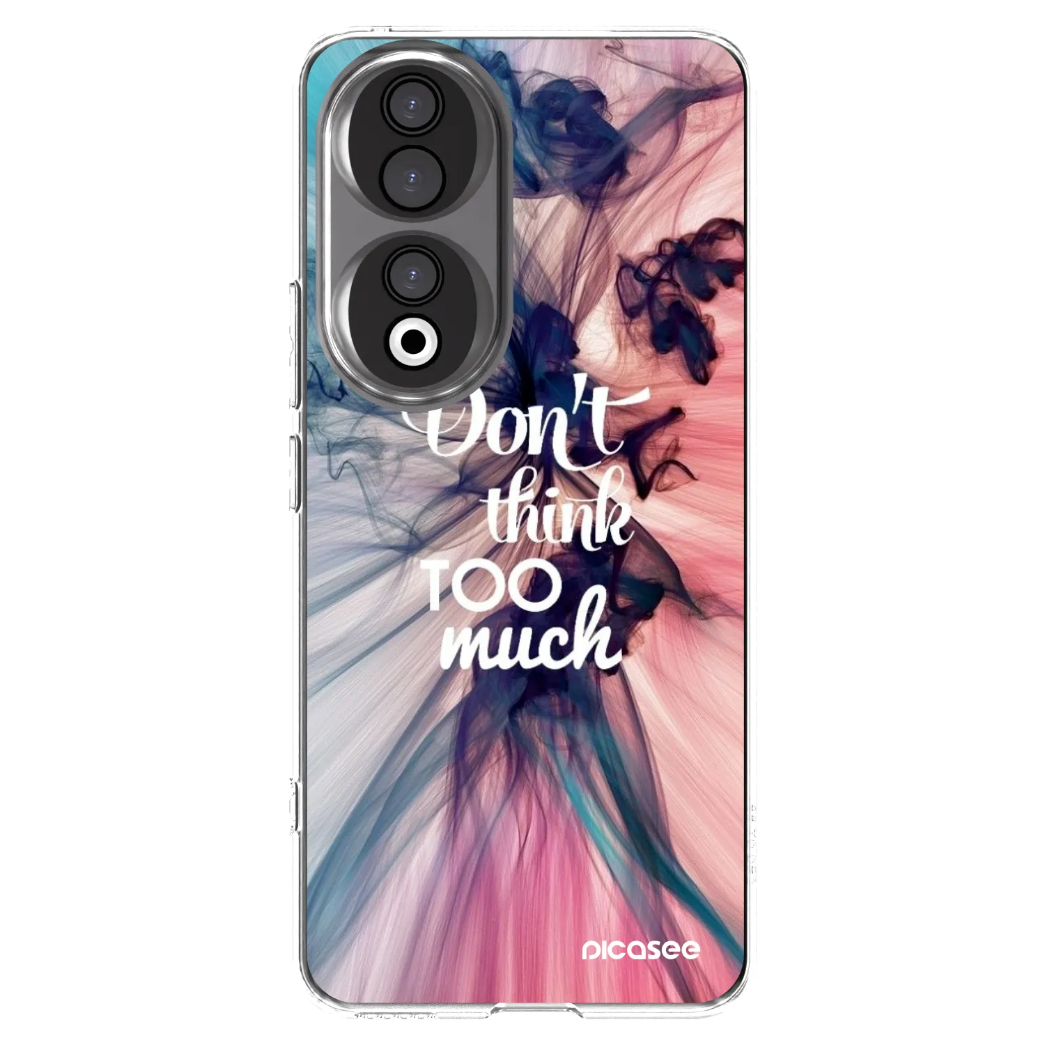 Picasee átlátszó szilikon tok az alábbi mobiltelefonokra Honor 90 5G - Don't think TOO much