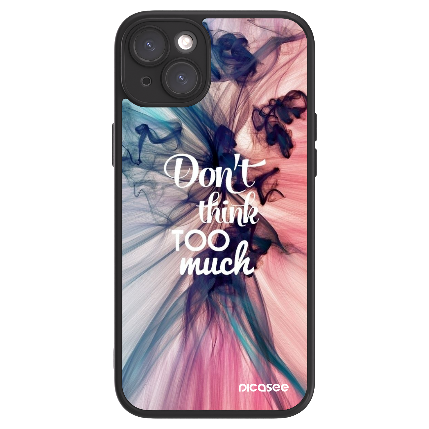 Picasee ULTIMATE CASE Apple iPhone 15 Plus - készülékre - Don't think TOO much