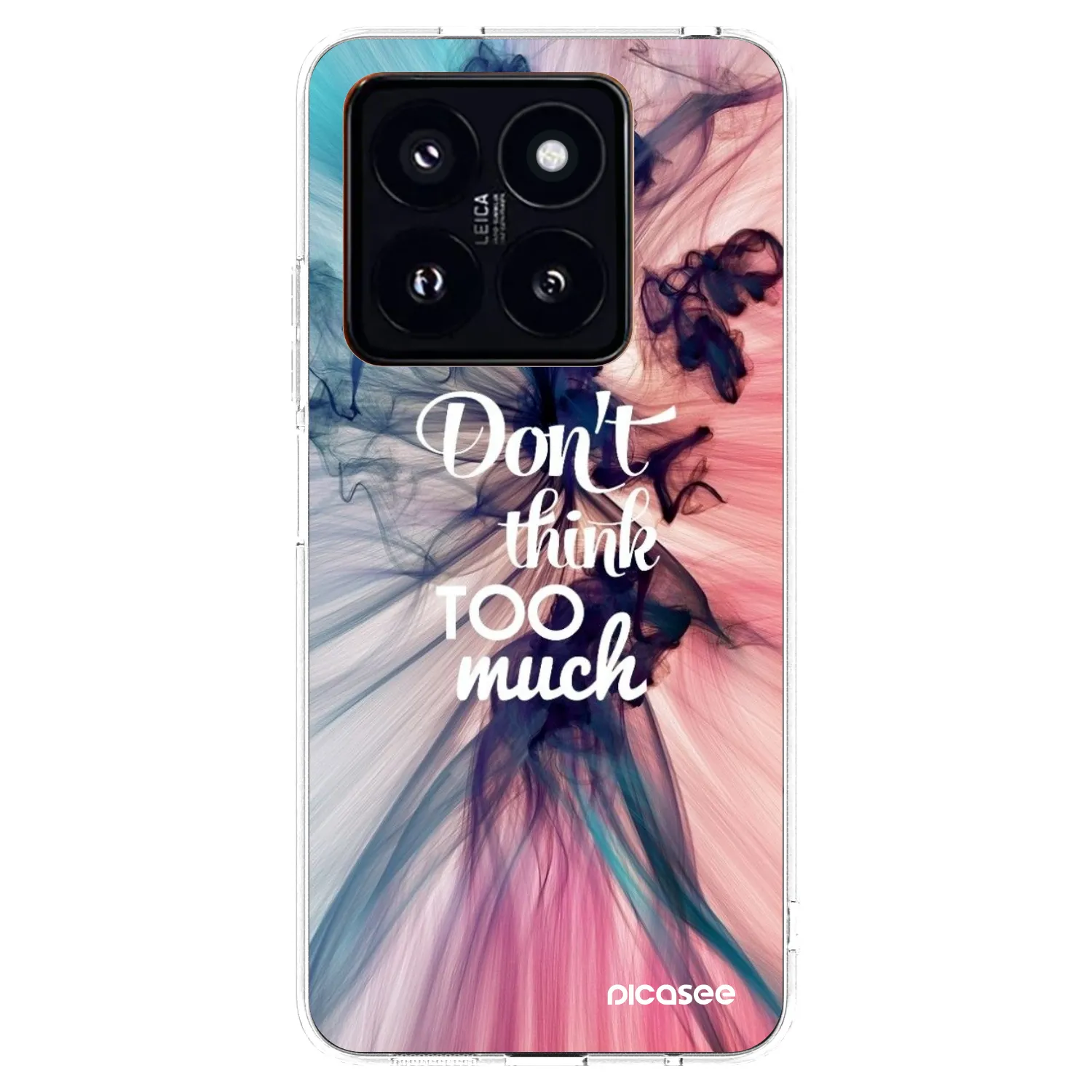 Picasee átlátszó szilikon tok az alábbi mobiltelefonokra Xiaomi 14 Pro - Don't think TOO much