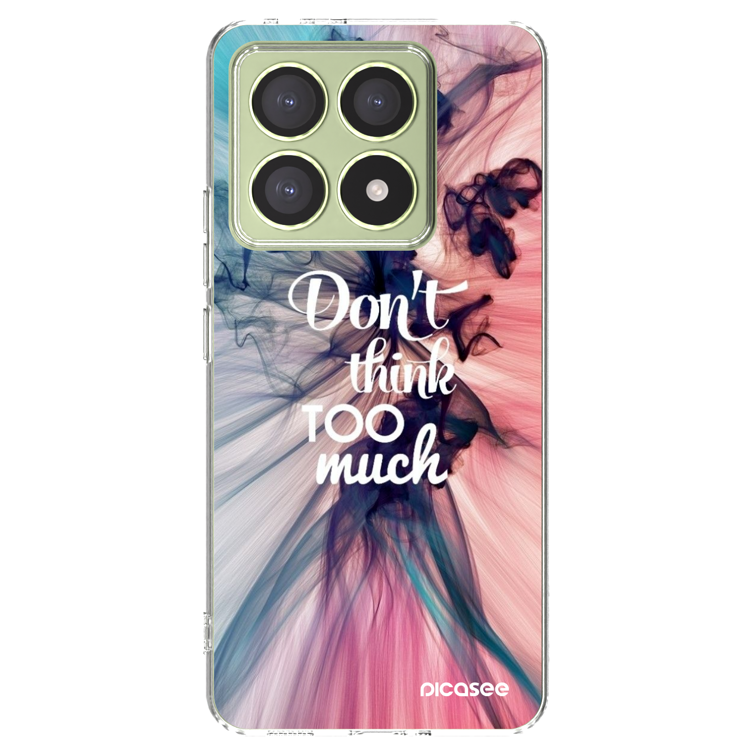 Picasee átlátszó szilikon tok az alábbi mobiltelefonokra Xiaomi 14T - Don't think TOO much