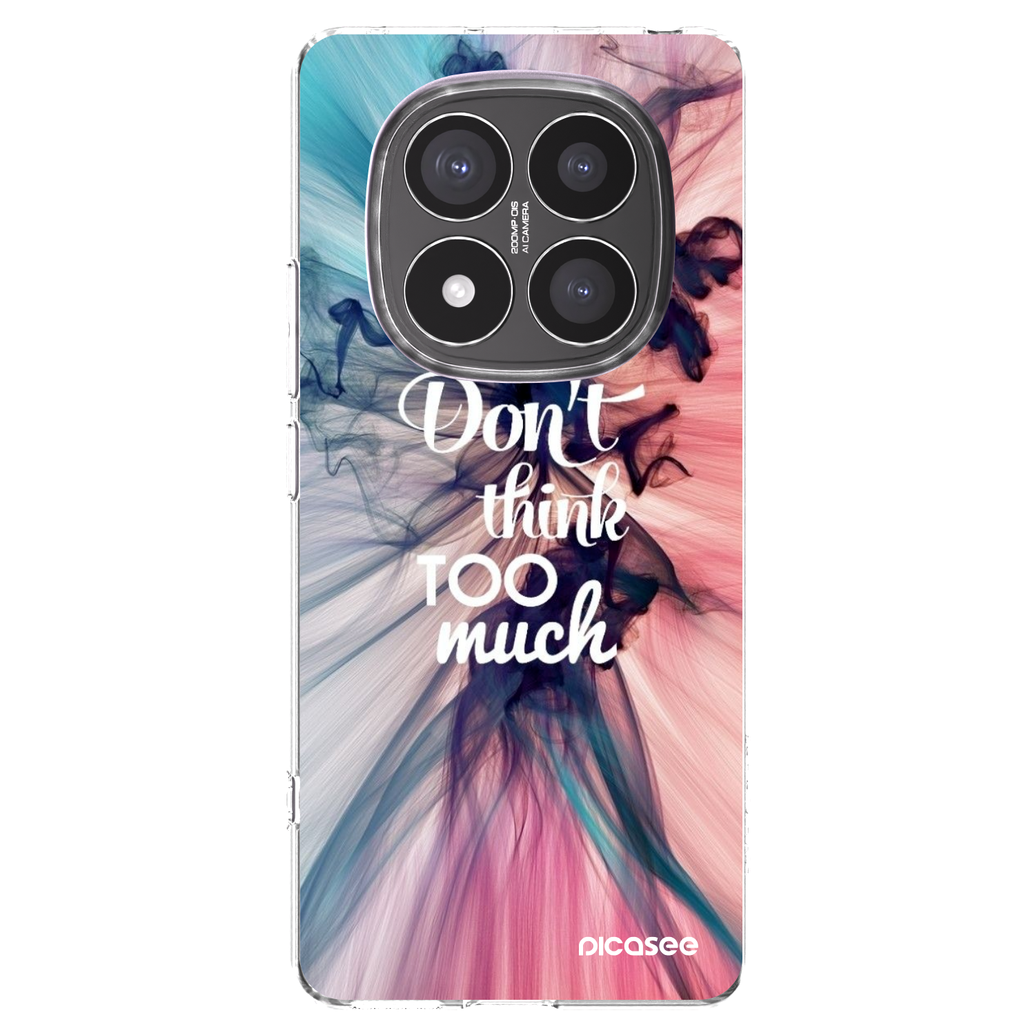 Picasee átlátszó szilikon tok az alábbi mobiltelefonokra Xiaomi Redmi Note 14 Pro+ 5G - Don't think TOO much